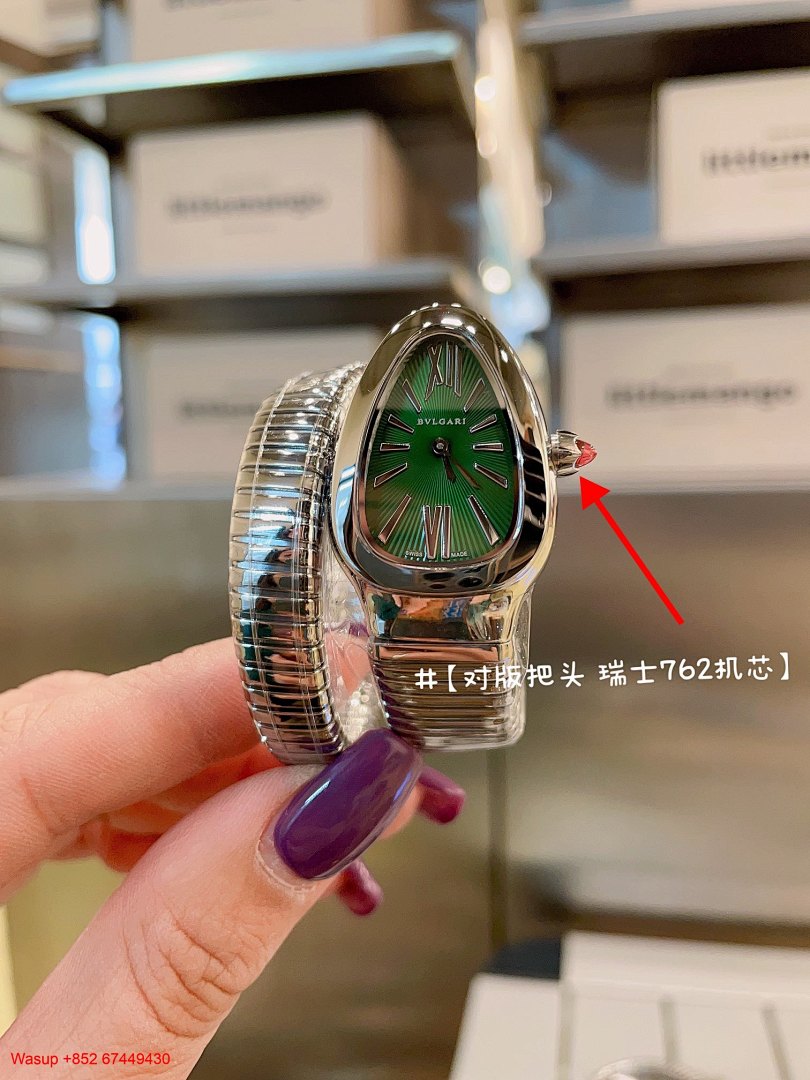 Other Bulgari Serpenti Black Dial - Image 8