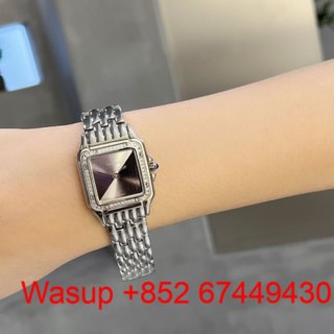 Other Panthere De Cartier Stainless Steel Grey Dial - Image 4