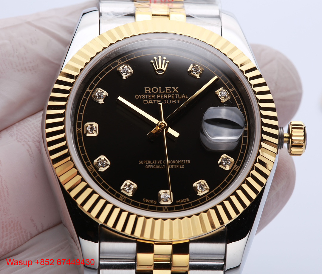 Other Rolex Datejust M126233 Black Dial Diamond Hourmarker - Image 3