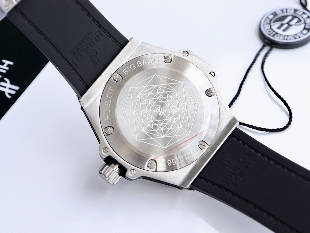 Other HB Big Bang Sang Bleu II Silver White Dial - Image 3