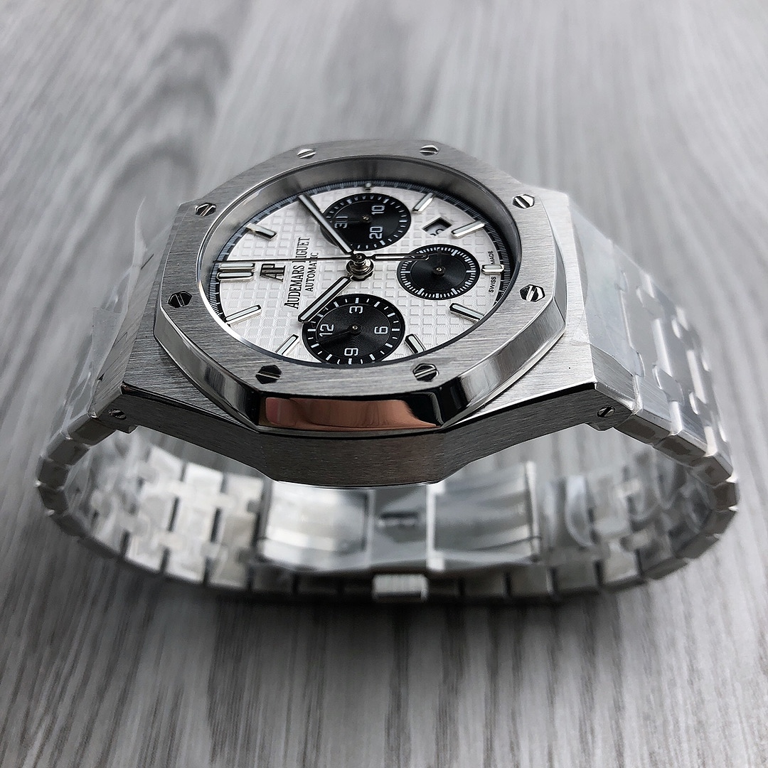 Other Audemars Piguet Royal Oak Chronograph 26320ST 41Mm Stainless Steel Panda Dial - Image 3