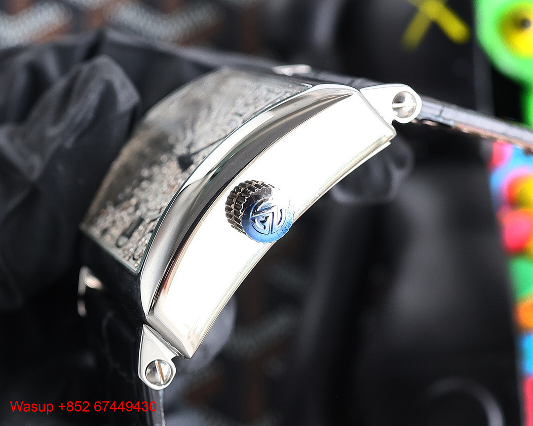 Other Franck Muller Full Diamond Silver Case - Image 6
