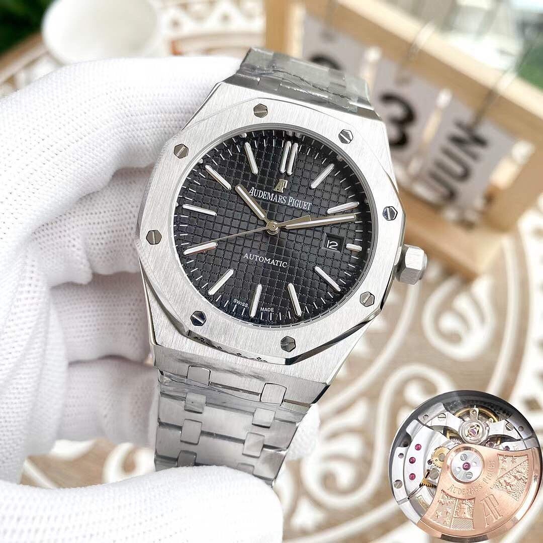 Other Audemars Piguet Royal Oak 15400ST.OO.1220ST.03 Green Dial - Image 4