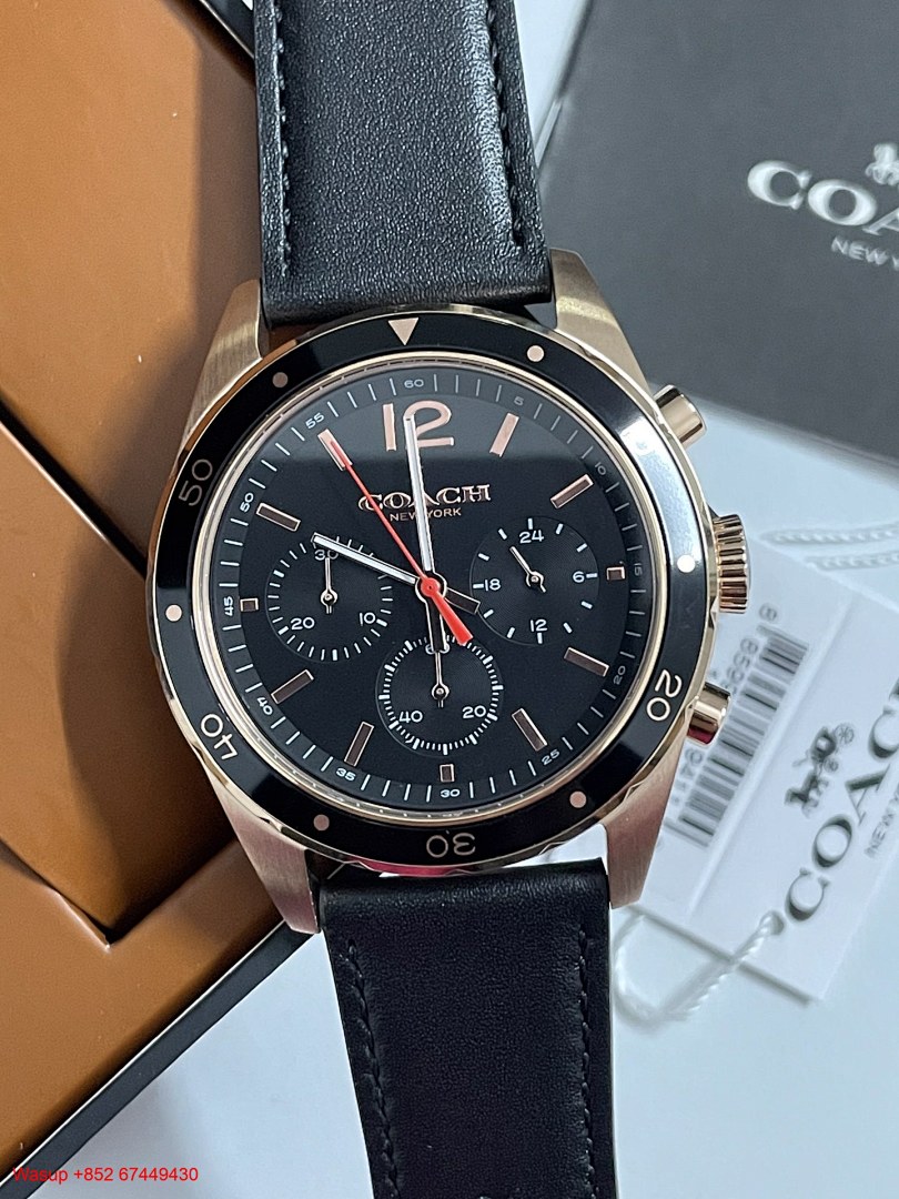 Chanel Coach Kent 14602560 Black Dial