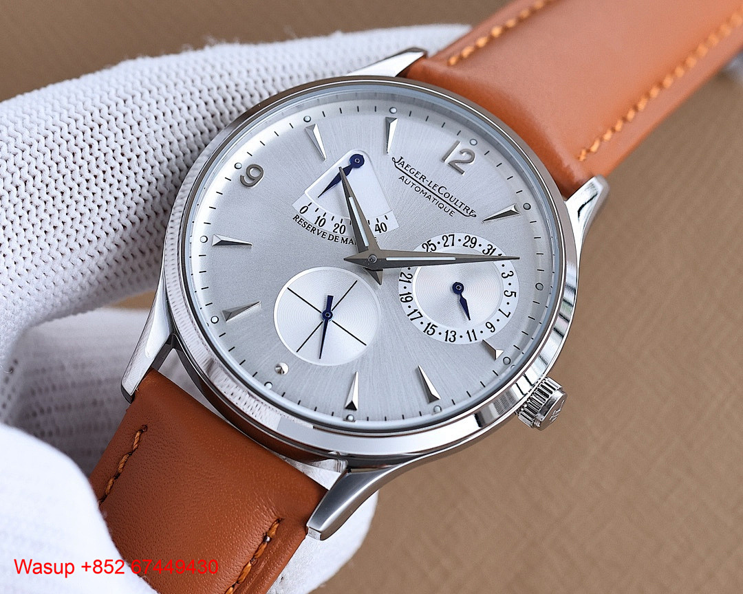 Other Jaeger LeCoultre Master Control Geographic Silver White Dial