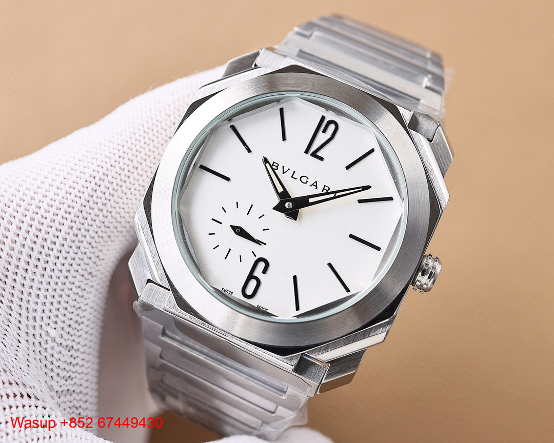 Other Bulgari Octo Finissimo Titanium White Dial - Image 5