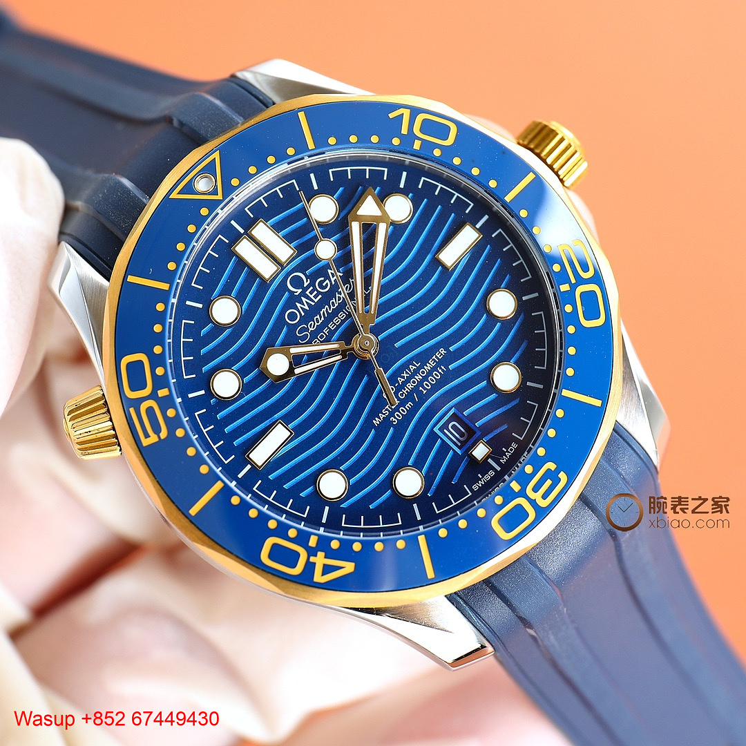 Other Omega Seamaster Diver 300M 210.22.42.20. 03.002 Blue Dial - Image 8