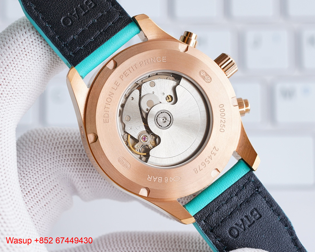 Other IWC Pilot Chronograph 41 Edition Mercedes AMG Petronas Formula One Team Blue Dial - Image 2