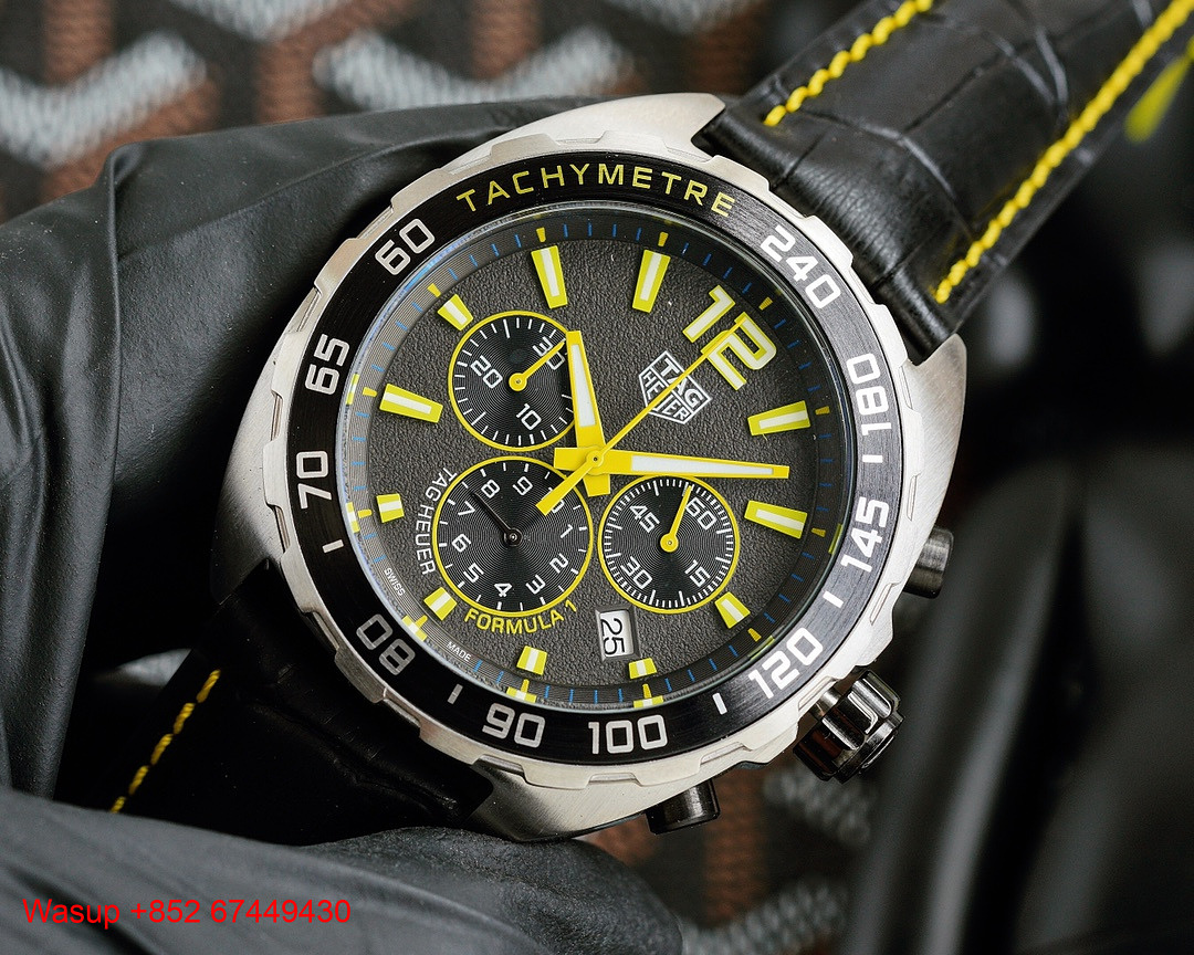 Other Tag Formula 1 Chronograph Yellow Dial - Image 2