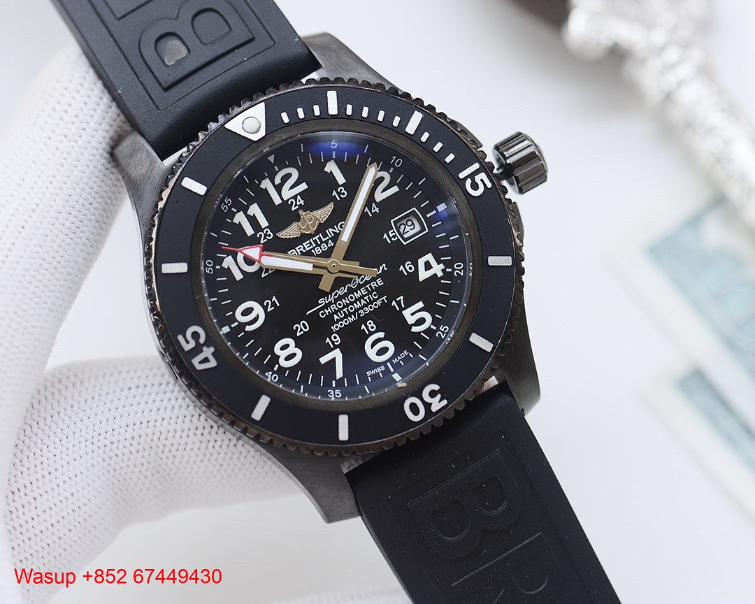Breitling Superocean II 42 A17365C91B1S1 Black Case Dial, photo 1