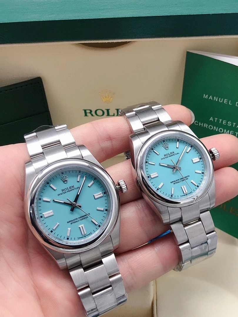 Other Rolex Oyster Perpetual 126000 Baby Blue Dial