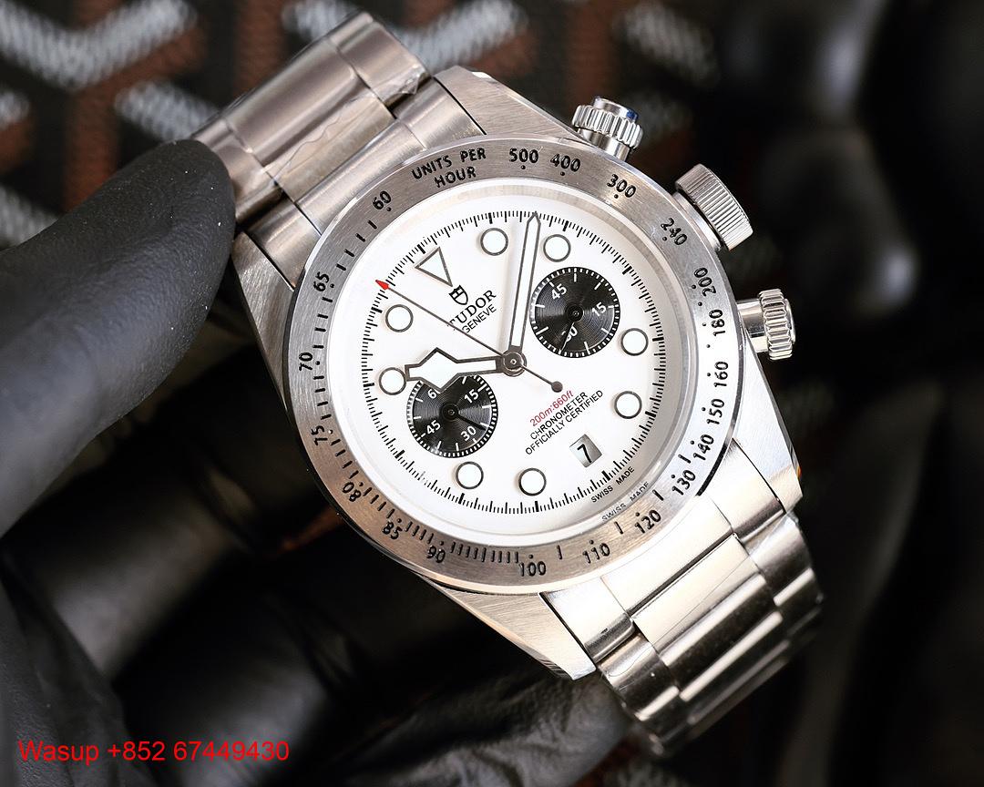 Other Tudor Black Bay Chrono M79360N White Dial - Image 9