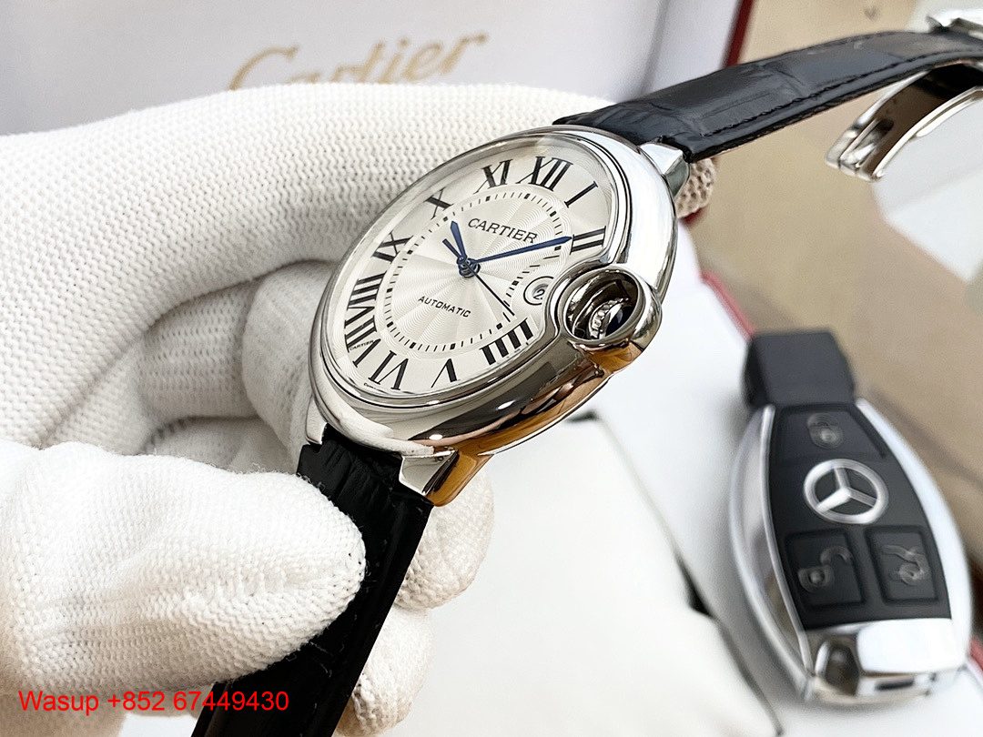 Other Cartier Ballon Bleu De WSBB0039 Leather Band - Image 4