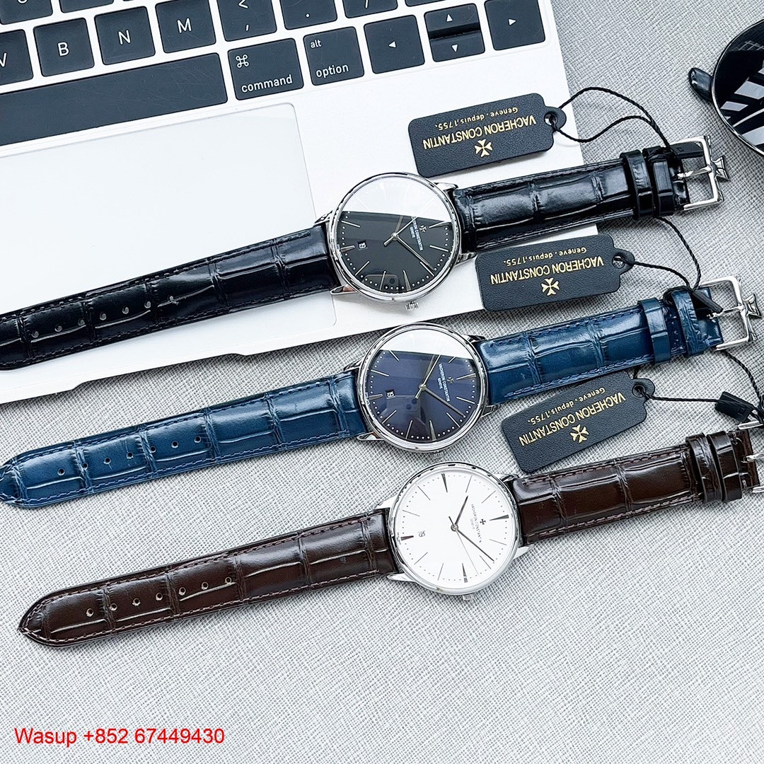 On Running Vacheron Constantin Patrimony 85180 Black Dial - Image 2