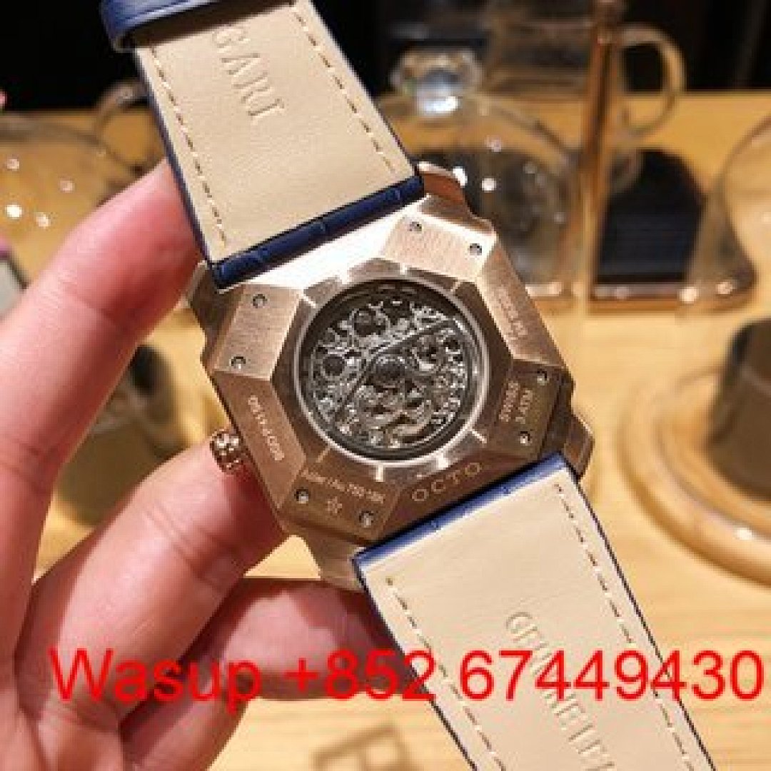 Other Bulgari Octo Finissimo Brass Case Blue Dial - Image 3
