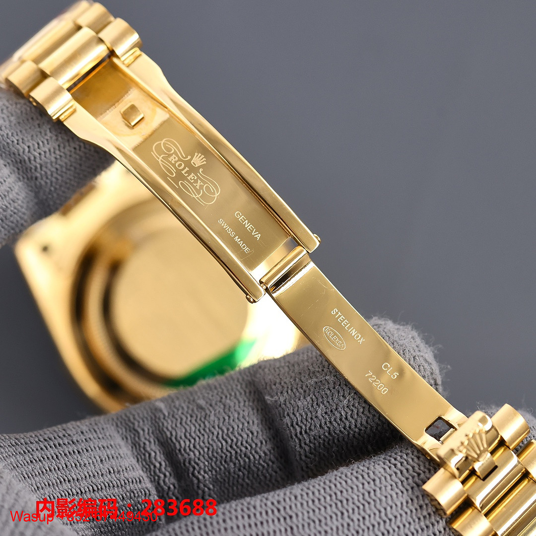 Other Rolex Day Date 118238 Yellow Gold Case Flat Black Dial - Image 4