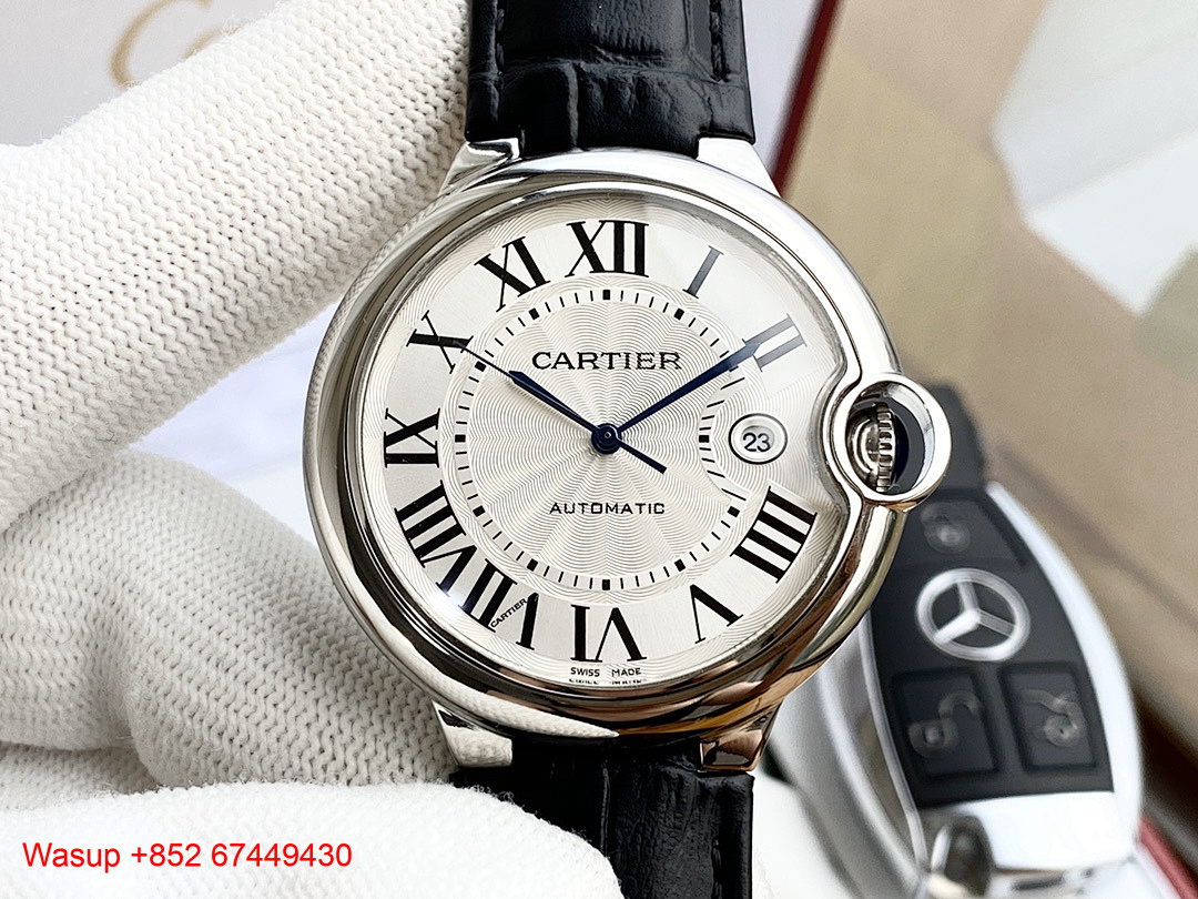 Other Cartier Ballon Bleu De WSBB0039 Leather Band