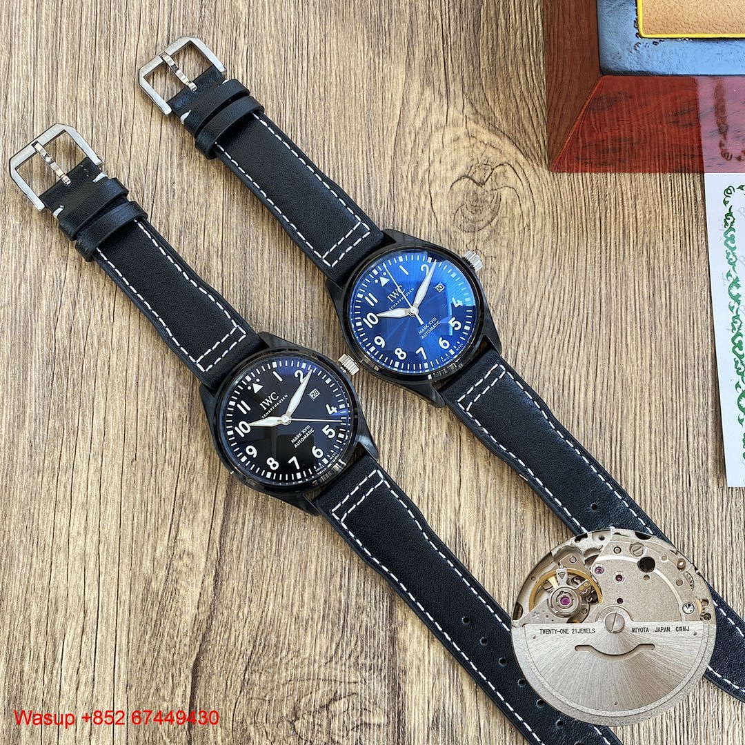 Other IWC Mark XVIII Full Black Blue Dial - Image 6