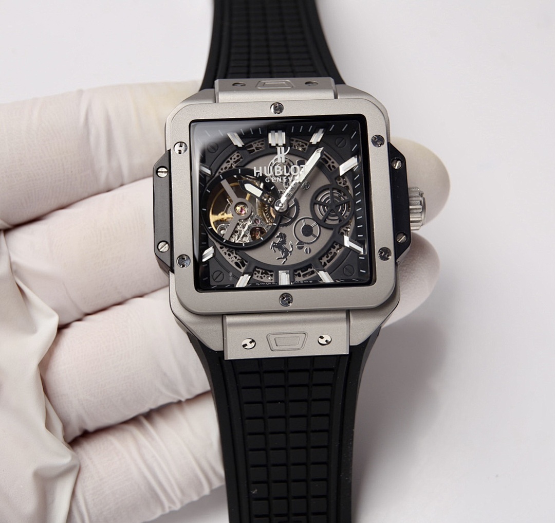 Other HB Square Bang Unico King Black Case (Silver)