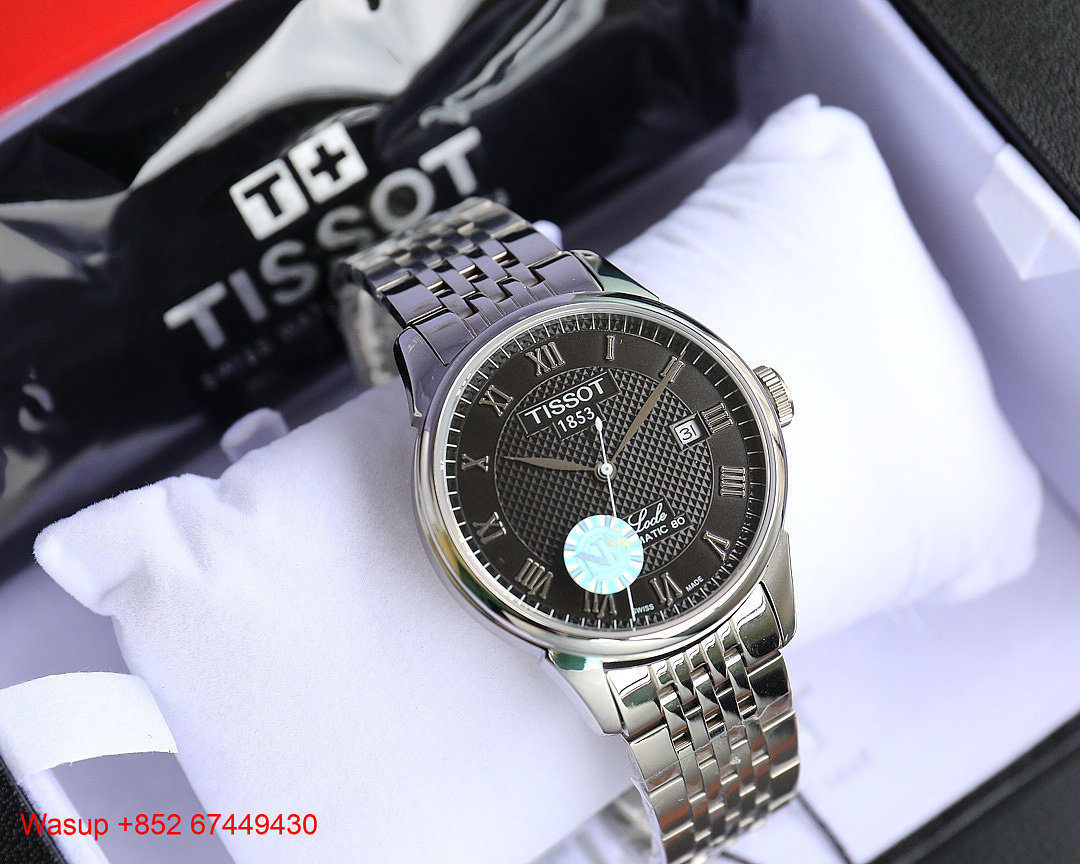 Other Tissot Le Locle Powermatic 80 (Black) - Image 5