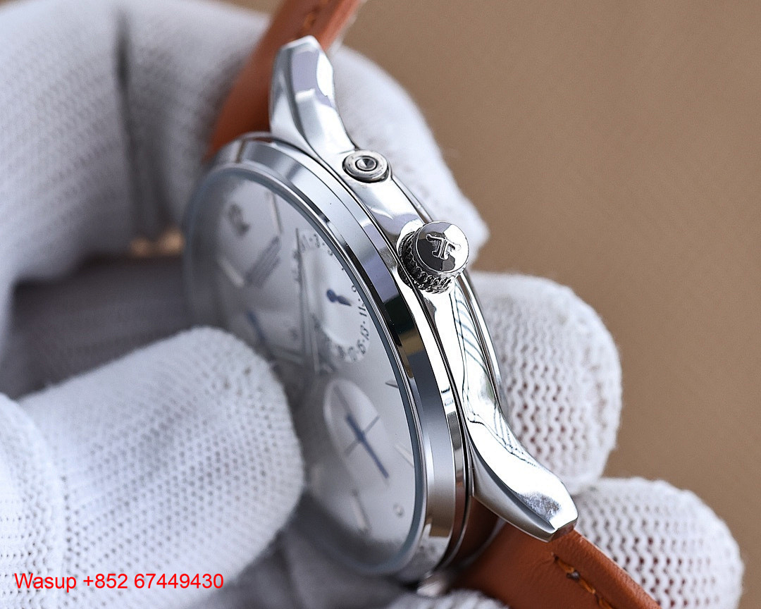 Other Jaeger LeCoultre Master Control Geographic Steel Rose Gold Black Dial - Image 4