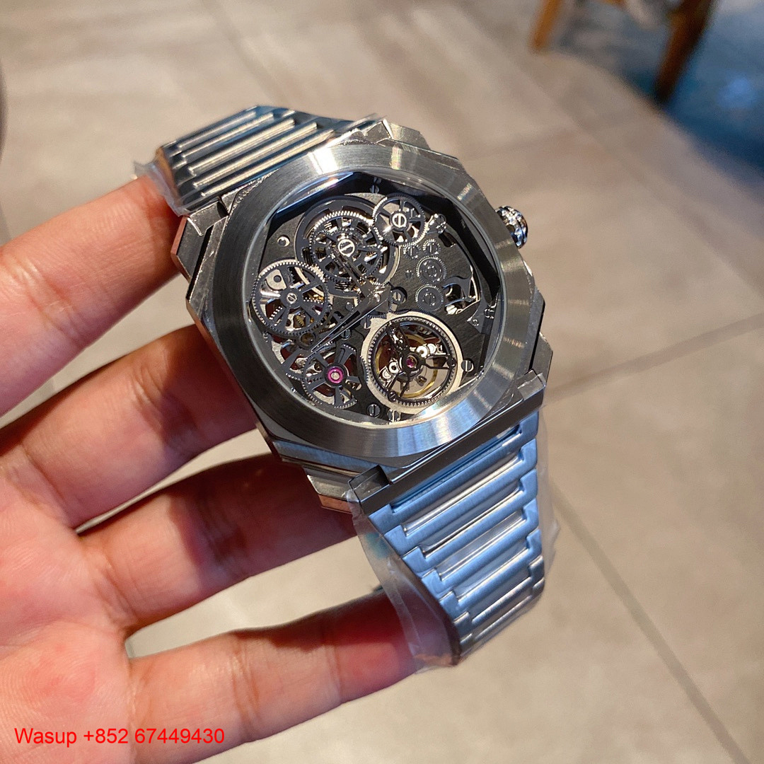 Other BVLGARI OCTO Finissimo Skeleton Full (Silver) - Image 2
