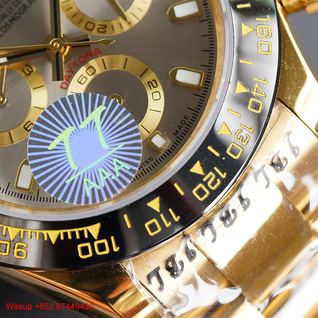 On Running Rolex Cosmograph Daytona 116523 Grey Dial Black Bezel - Image 5