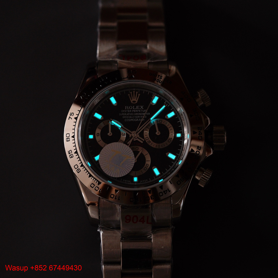 On Running Rolex Cosmograph Daytona M126500Ln-0002 Black Dial - Image 6