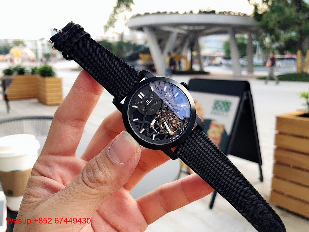 Other Jaeger LeCoultre Master Skeleton Black Dial - Image 9