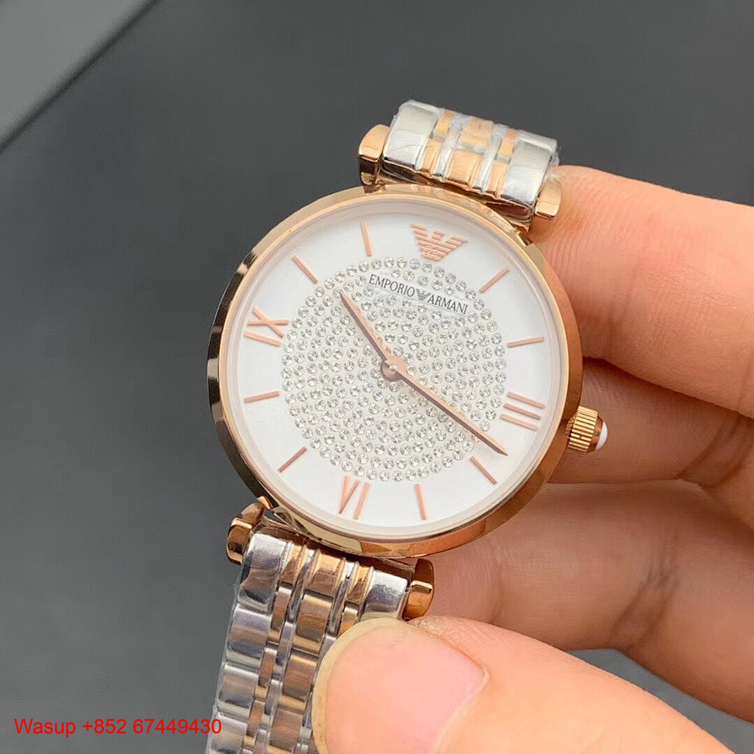 Chanel Armani AR11244 Rose White Dial - Image 4