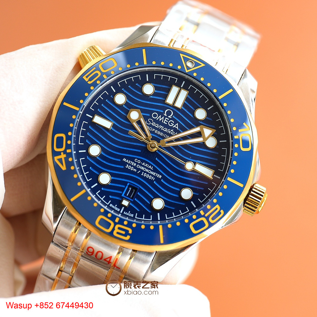 Other Omega Seamaster Diver 300M 210.20.42.20. 03.002 Blue Dial - Image 8