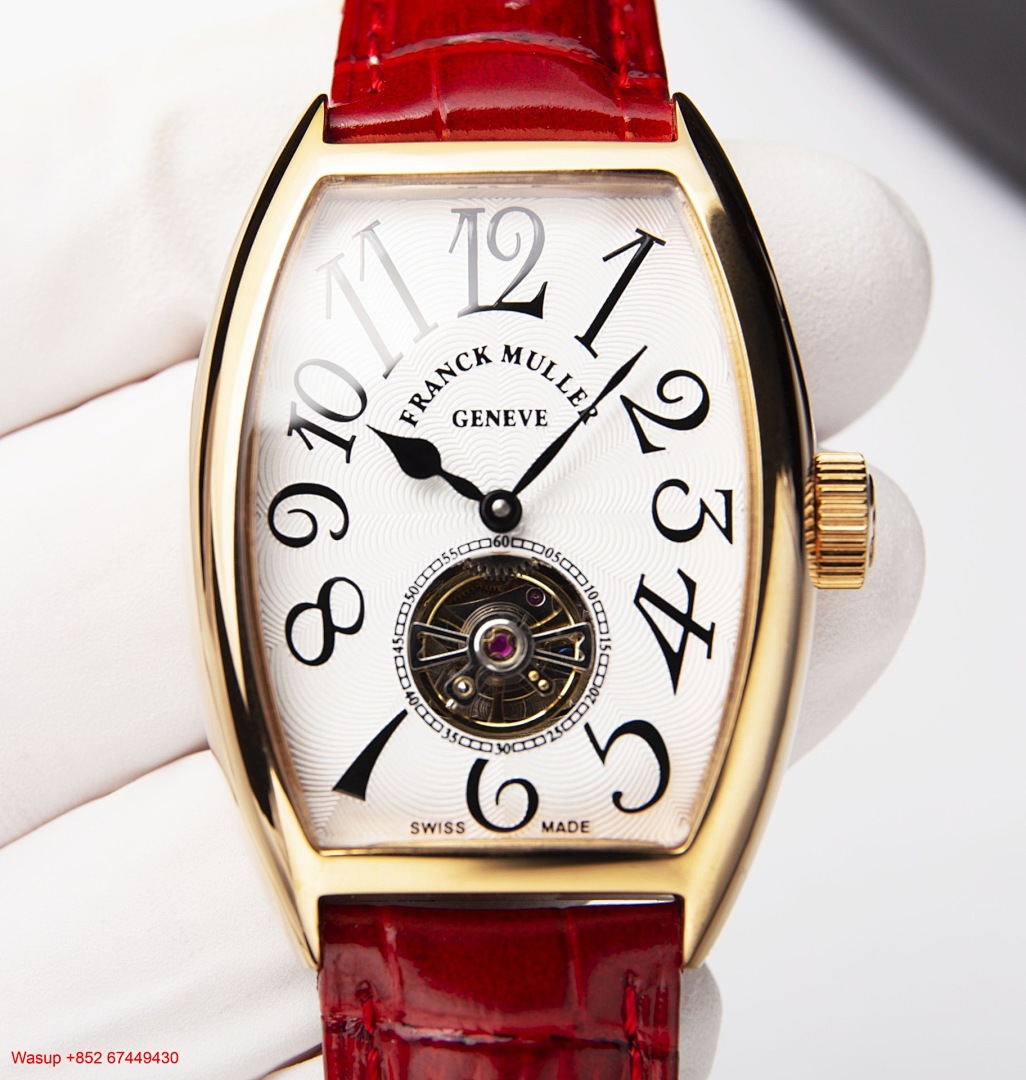 Other Franck Muller Cintree Curvex Rose Gold White Dial - Image 6