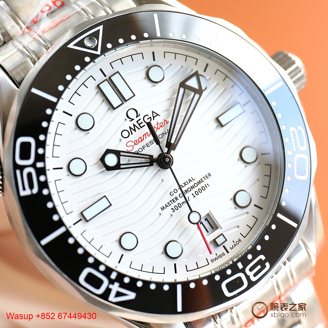 Other Omega Seamaster Diver 300M 210.30.42.20.04.001 White Dial - Image 6