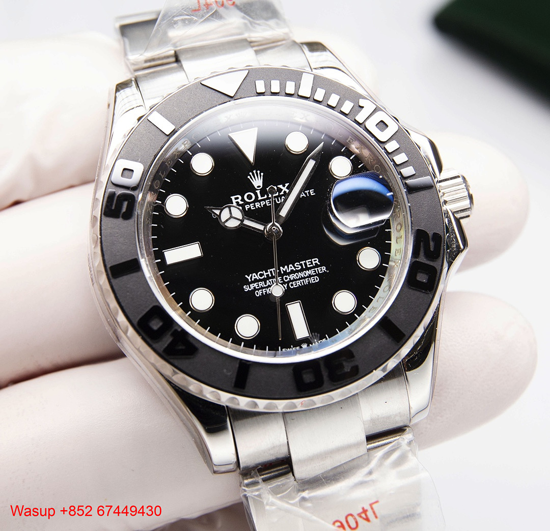 Chanel Rolex Yacht Master Custom 116655 40Mm Stainless Steel Case - Image 8