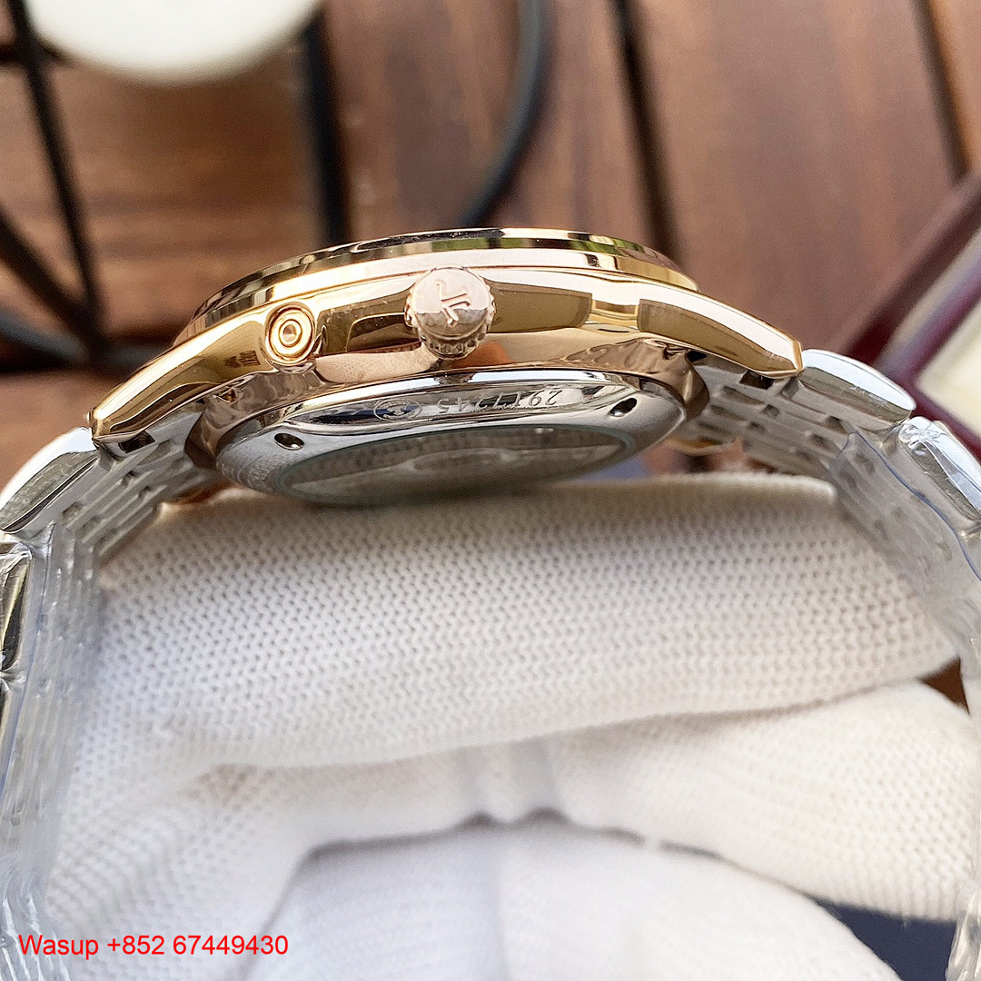 Other Jaeger LeCoultre Master Ultra Thin Moon Q1362520 Rose Gold Steel Band - Image 4