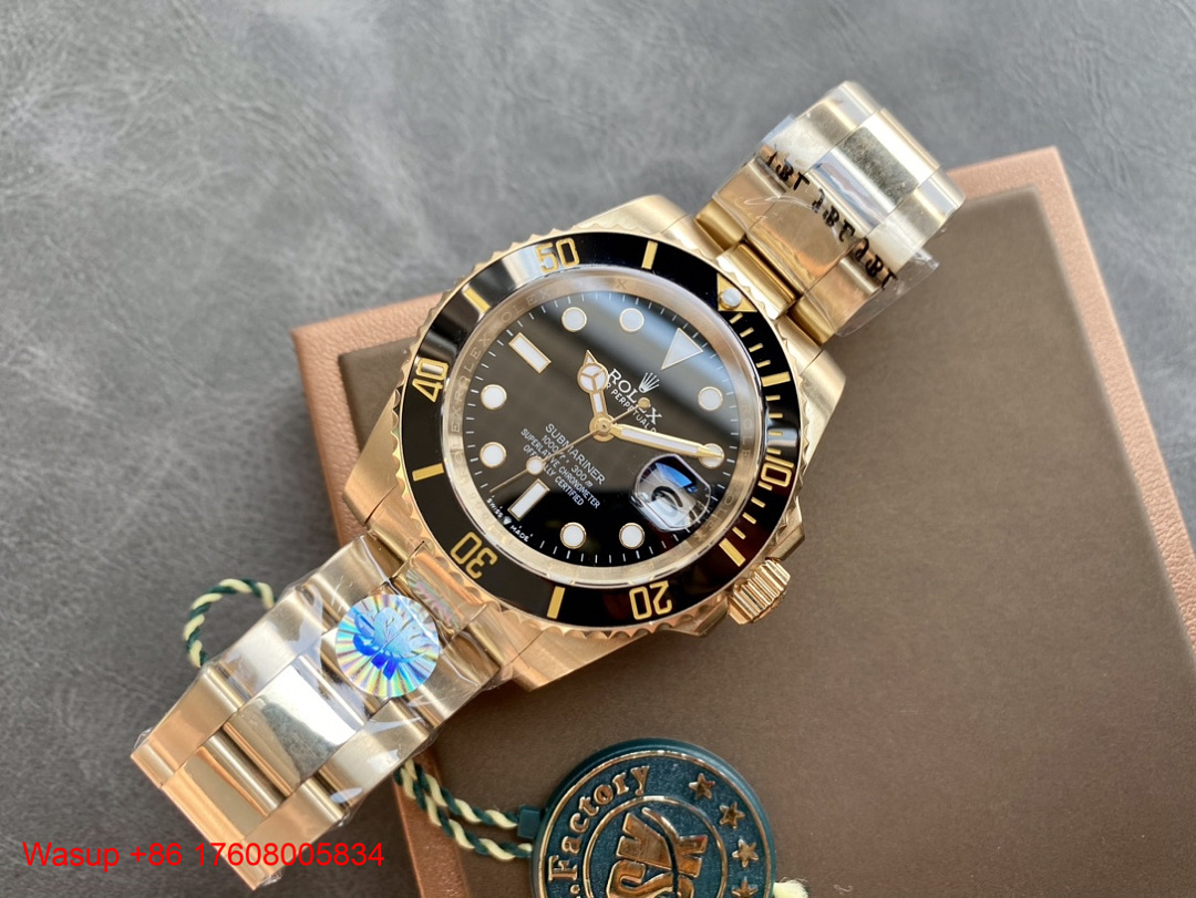 Other Rolex Submariner Full Gold Black Dial - Image 7