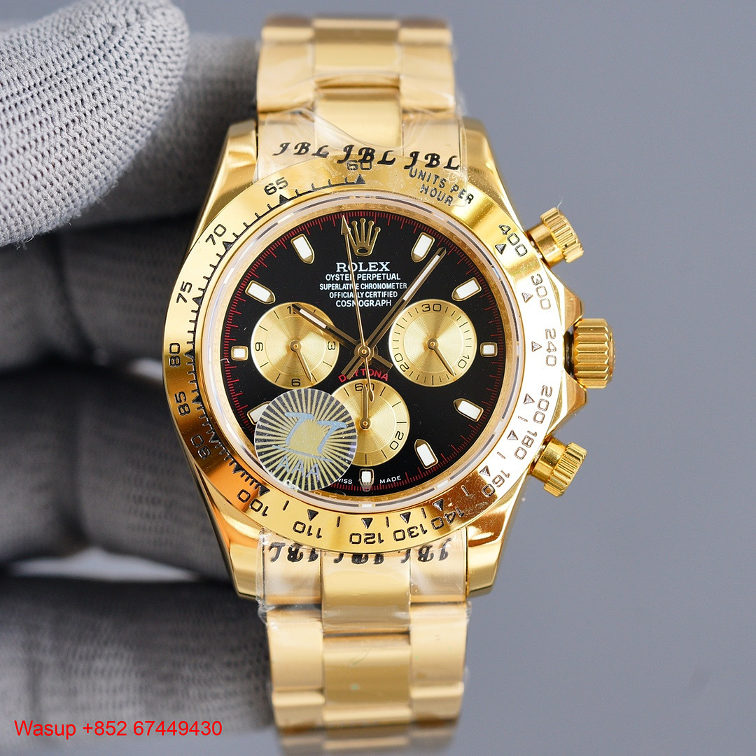 On Running Rolex Cosmograph Daytona M116508-0009 Black Dial