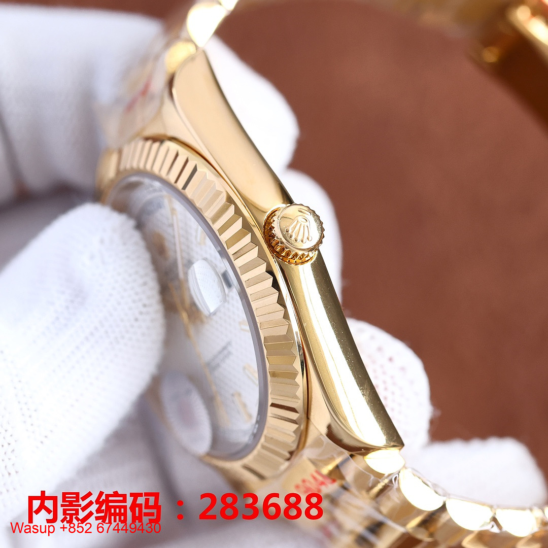 Other Rolex Day Date 118238 Yellow Gold Case Black Dial - Image 4