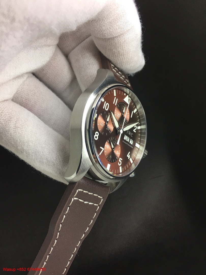 Other IWC Pilot Watch Chronograph IW377713 Brown Dial - Image 7