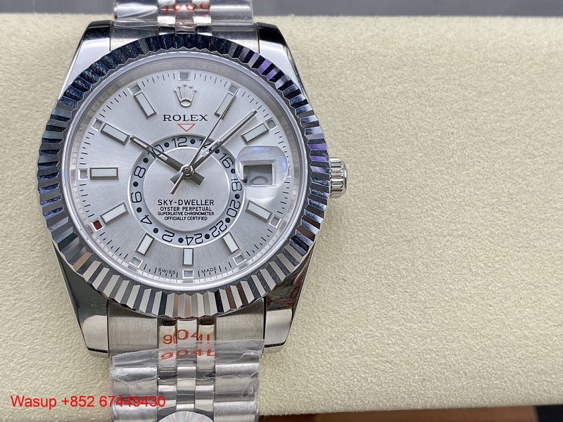 Rolex SKY DWELLER 326139 White Dial, photo 1