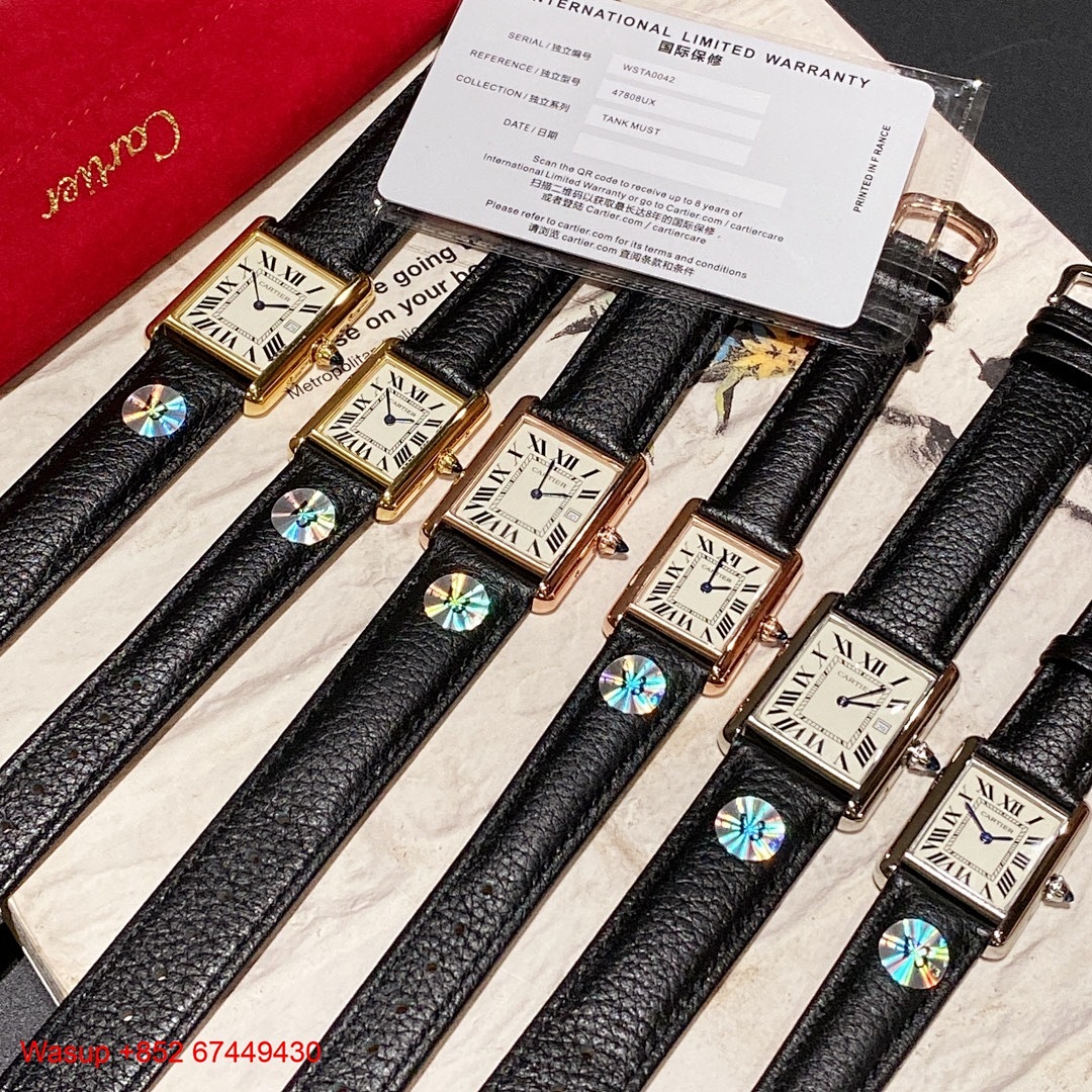 Other Cartier Tank W5200025 White Dial - Image 3