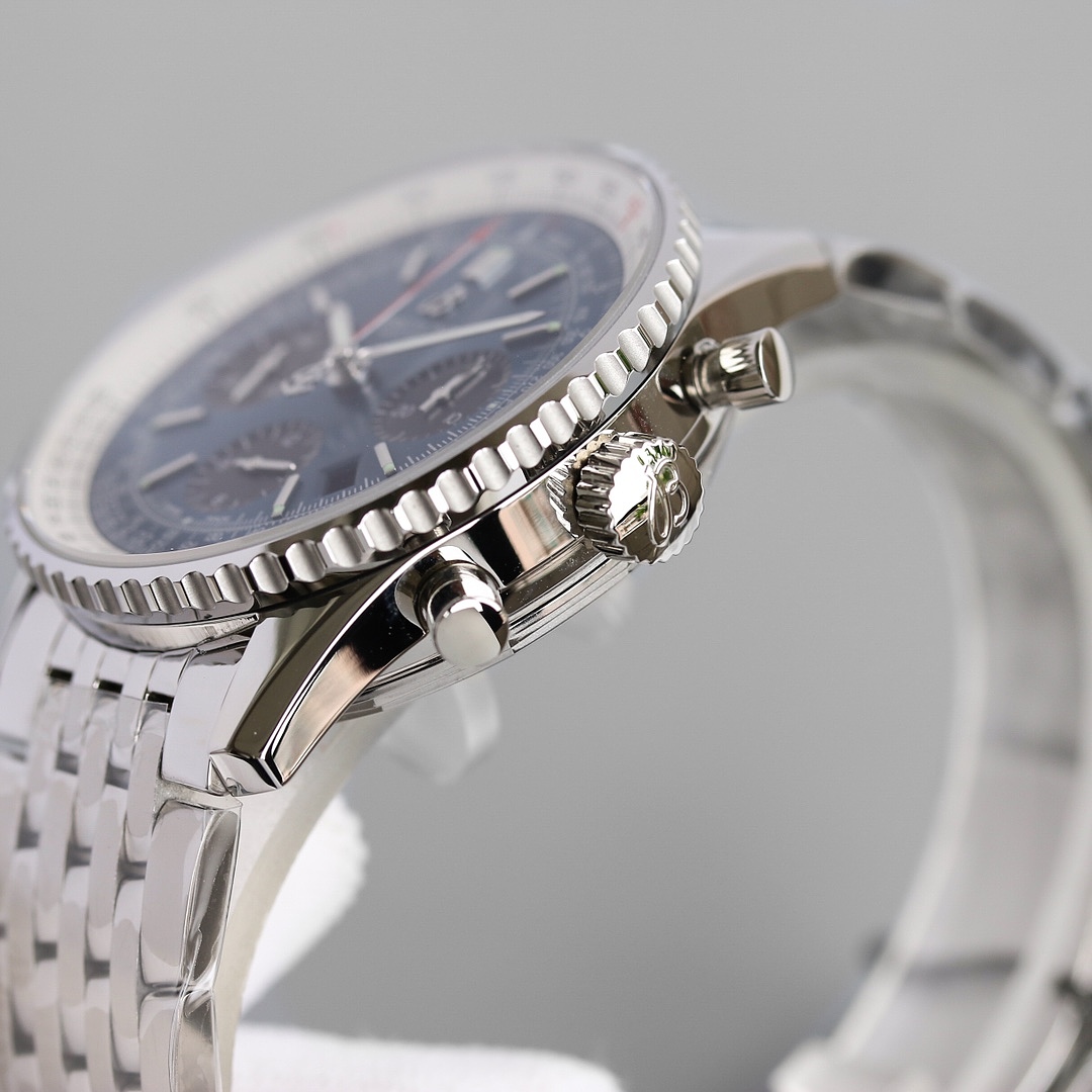 Other Breitling Navitimer Chronograph AB0127211C1P1 Blue Dial Steel Band - Image 7
