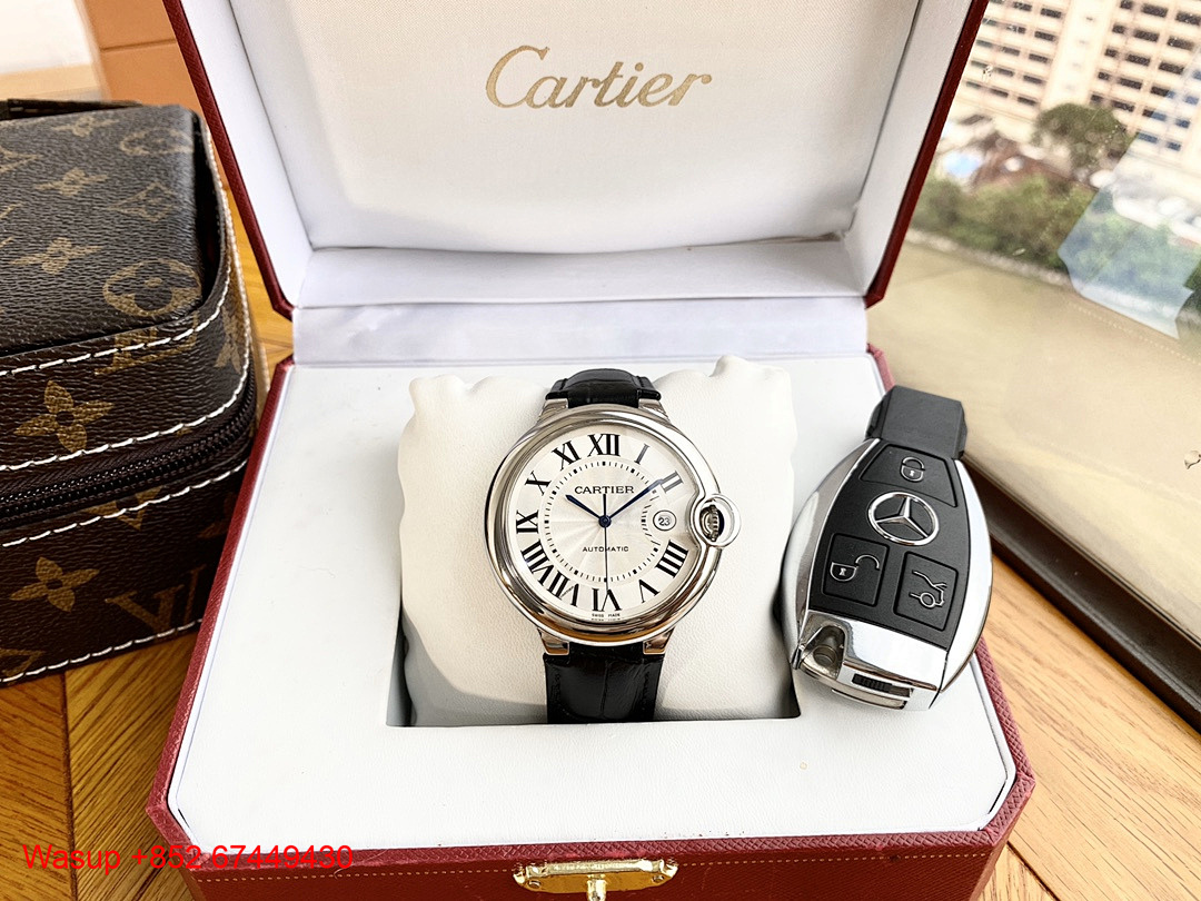 Other Cartier Ballon Bleu De WSBB0039 Leather Band - Image 5