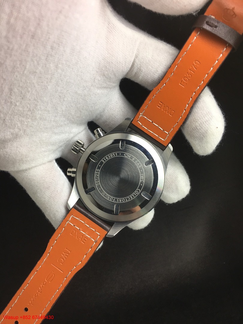 Other IWC Pilot Watch Chronograph IW377726 Green Dial - Image 2
