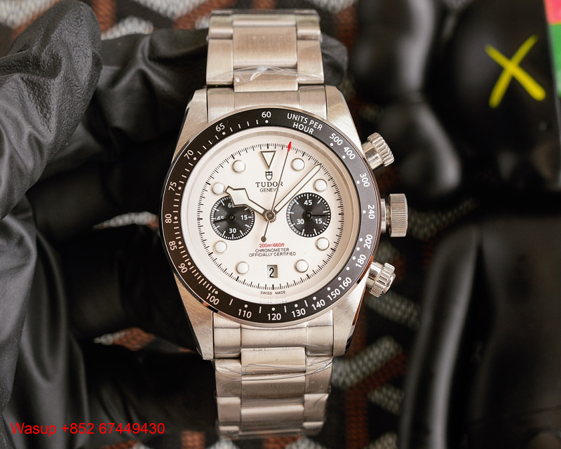 Tudor Black Bay Chrono M79360N Stainless Steel White Dial, photo 1