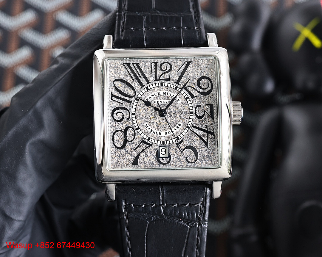 Other Franck Muller Full Diamond Silver Case