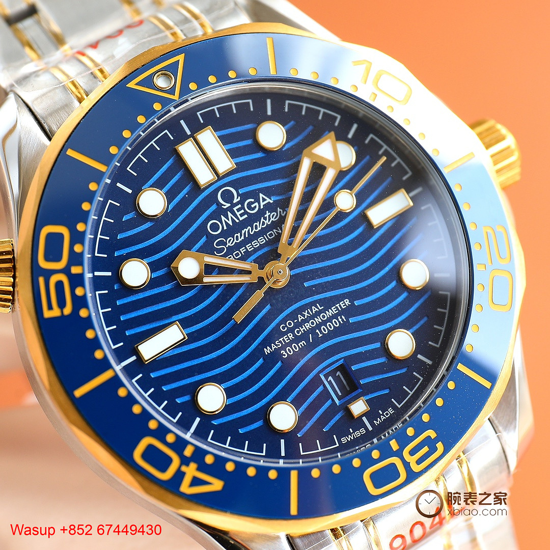 Other Omega Seamaster Diver 300M 210.20.42.20. 03.002 Blue Dial - Image 6