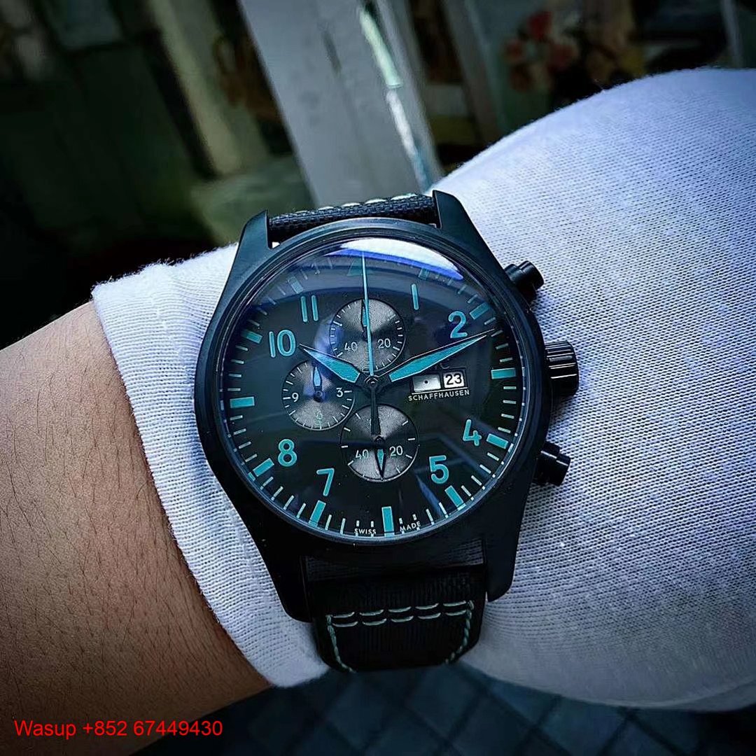 Other IWC Pilot Top Gun Chronograph Black Dial - Image 8