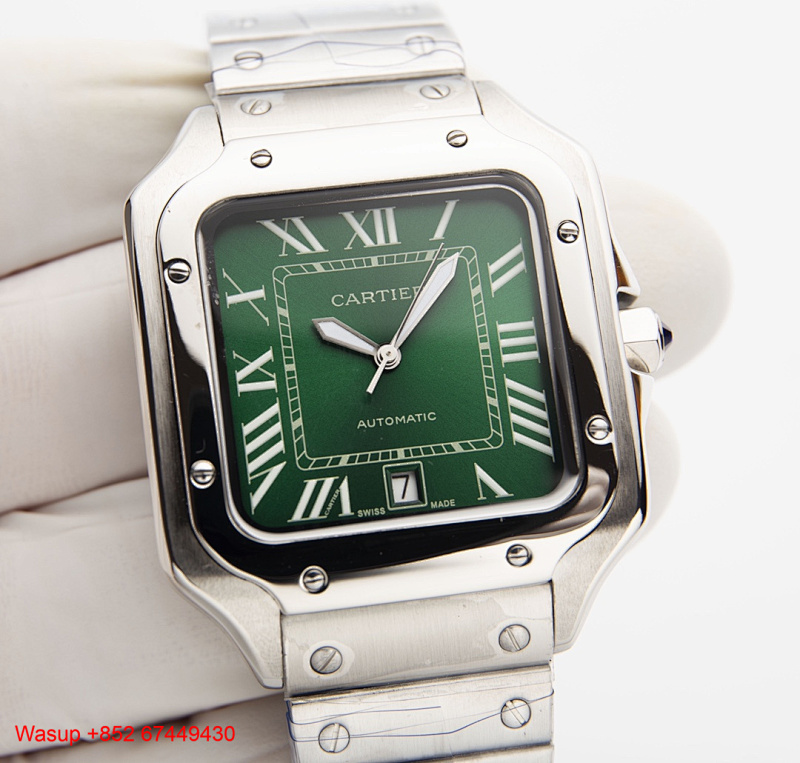 Other Cartier Santos De WSSA0062 Green Dial, photo 1