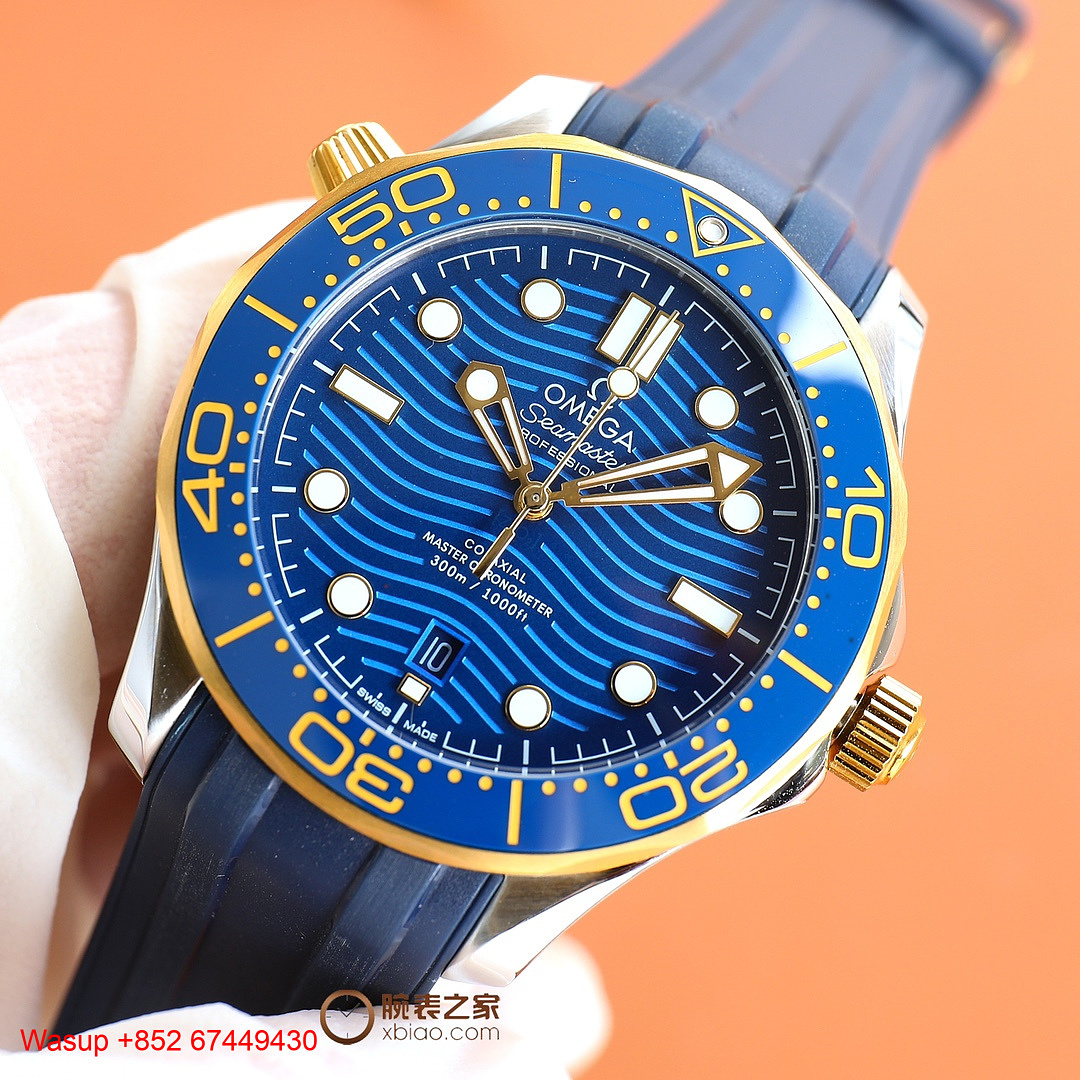 Other Omega Seamaster Diver 300M 210.22.42.20. 03.002 Blue Dial